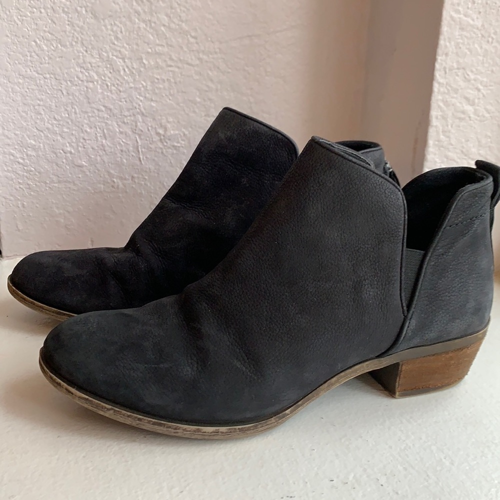 Black booties